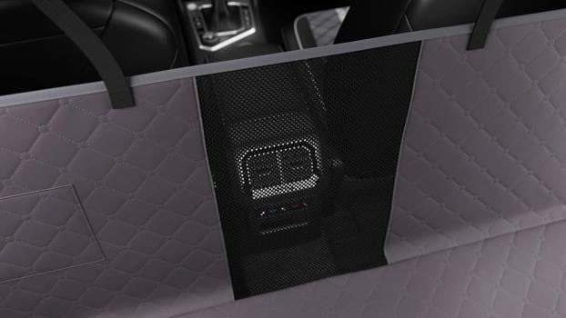 Autoschondecke Hund für den Rücksitz - Knuffelwuff Universal Rücksitzdecke 137 x 148 cm